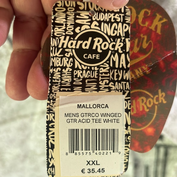 HardRock Cafe Mallorca Spain Men’s T-shirt NWT - Picture 4 of 12